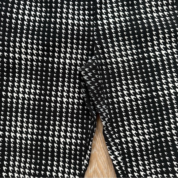 Jules & Leopold Houndstooth Print Mid Rise Trouser Pants - Medium - Picture 5 of 11
